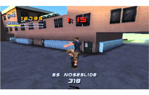 PS1 Tony Hawk's Pro Skater 2
